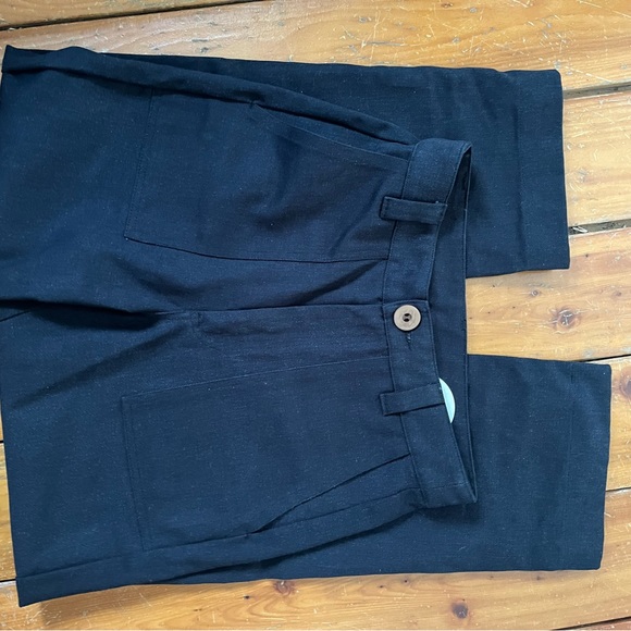 Beaton utility pants, black denim, size 6 - Picture 9 of 9